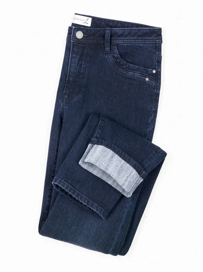 Witt Thermojeans, Darkblue-stone-washed, – Produktbild 3 von 3