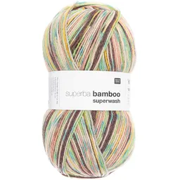 Rico Design Rico Design Superba Bamboo superwash Braun-Grün Mix – Produktbild 1 von 1