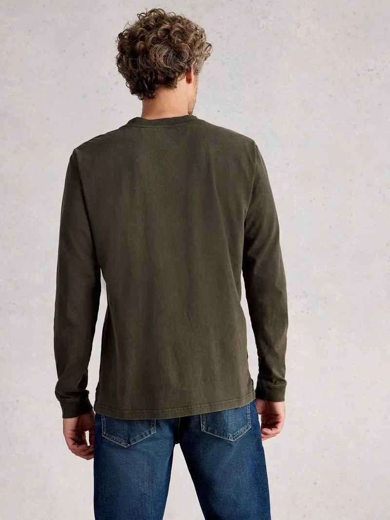 White Stuff Longsleeve Accleton - XXL, Khakigrün, – Produktbild 4 von 4