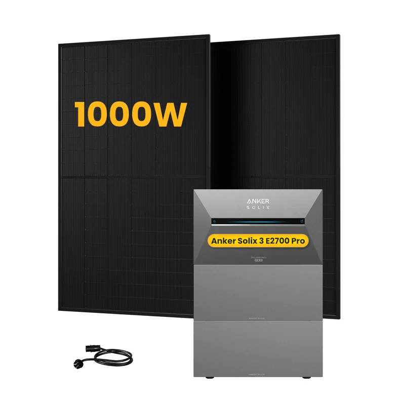 Anker Anker SOLIX Solarbank 3 E2700 Pro, mit 2 x 500W Bifaziale Solarmodule, by Powerness - 8.1kWh / ohne Zubehör / Selbstabholung – Produktbild 1 von 1