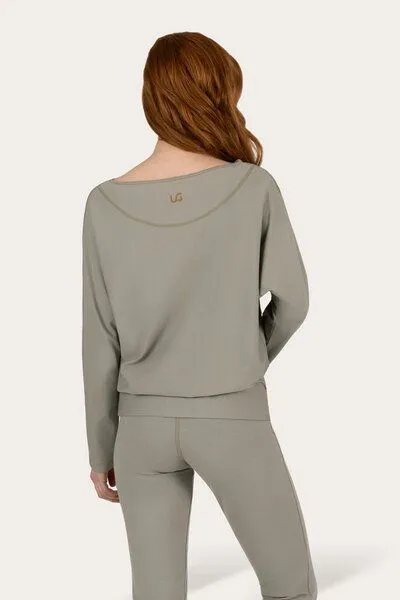 Urban Goddess Urban Goddess Budhi Yoga Langarm Shirt, Smokey quartz (grau), – Produktbild 3 von 4