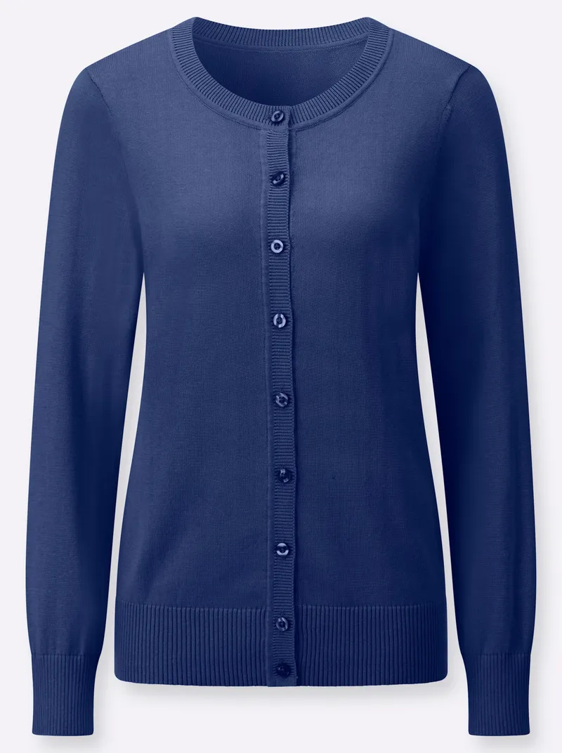 Witt Cardigan, Royalblau, – Produktbild 1 von 2