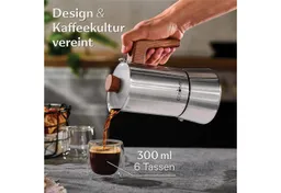 Cosumy Espressokocher, Induktionsgeeignet, FSC-zertifiziertes Eichenholz – Produktbild 1 von 1