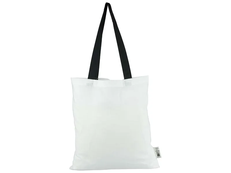Frank&Richie Frank&Richie Tragetasche 'Siena' aus rec. Fairtrade-zert. Bio-Baumwolle 38 x 42 cm weiß – Produktbild 1 von 2
