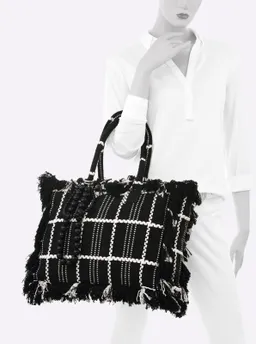 heine Tasche schwarz-weiß – Produktbild 1 von 1