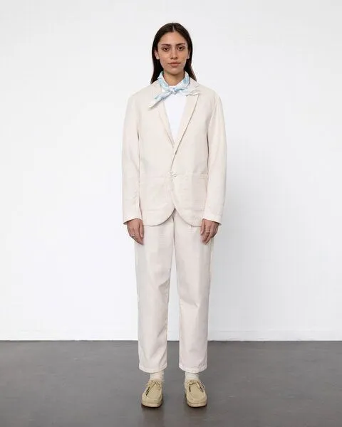 Rotholz Rotholz Casual Blazer Bio Baumwolle, Creme, – Produktbild 6 von 7
