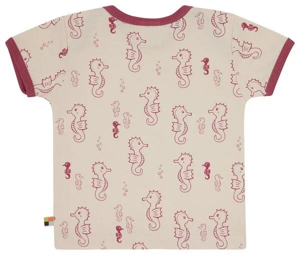 loud + proud loud + proud Babys & Kinder T-Shirt Druck, GOTS-zertifiziert, Rouge(rosa), – Produktbild 5 von 6