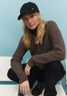 recolution Damen Strickcardigan aus Wolle und Baumwolle - TAPIOCA - recolution – Produktbild 1 von 1