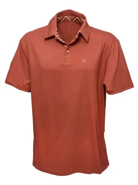 Levensgaarn Levensgaarn Polo-Hemd Männer, Marsala, – Produktbild 2 von 4