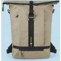 UNRAT REAL OCEAN PLASTIC UNRAT REAL OCEAN PLASTIC UNRAT ROLLTOP BACKPACK, Beige, – Produktbild 1 von 1