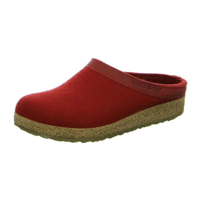 Haflinger Haflinger Hausschuhe 'Torben' rot – Produktbild 1 von 8