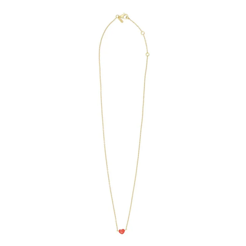 Design Letters Little Big Love Halskette - vergoldet – Produktbild 1 von 1