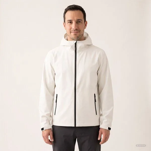 YTWOO YTWOO Wetterfeste Herren Funktionsjacke, Off white, – Produktbild 1 von 4