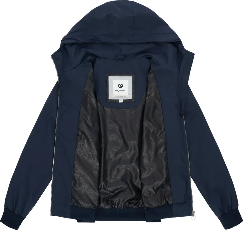 ragwear ragwear Outdoorjacke Nuggeta Summer YOUMODO Lässige Übergangsjacke mit Kapuze, Blau, – Produktbild 1 von 5