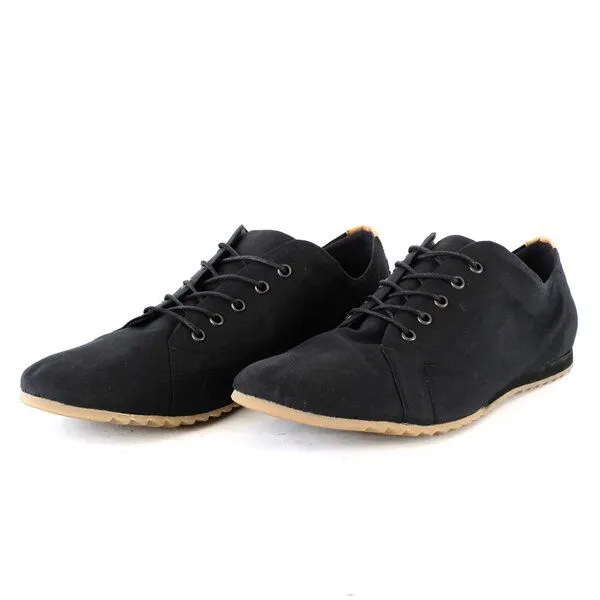 SORBAS SORBAS '63 veganer Sneaker aus Bio-Baumwolle Low Cut, All black (schwarz), – Produktbild 4 von 4