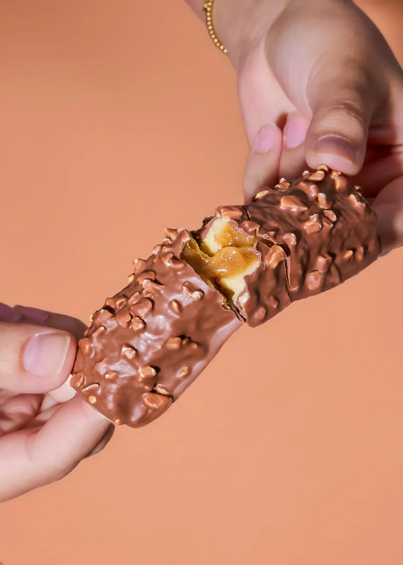 KoRo Protein Bar Deluxe Peanut Butter | 12 x 55 g – Produktbild 4 von 5