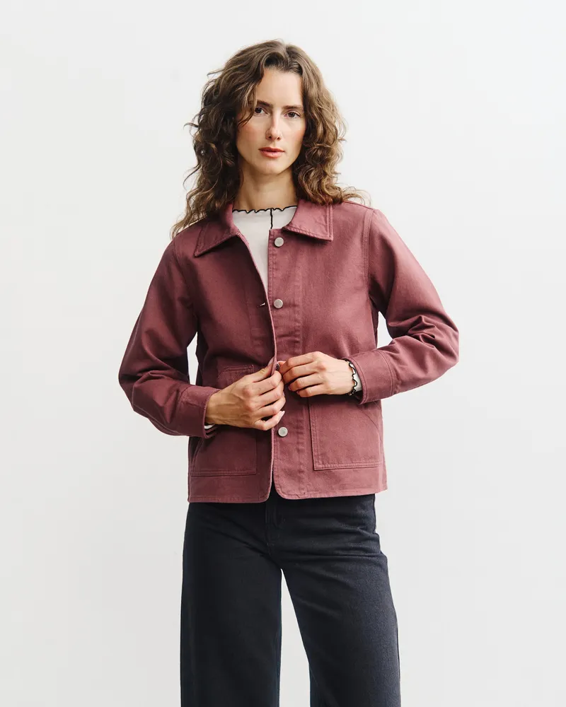 Rotholz Rotholz Damen vegan Kurze Jacke Rot, Rot, – Produktbild 1 von 1