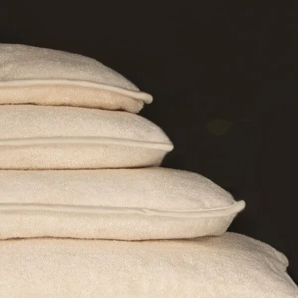 Das BaumwollnestⓇ Das BaumwollnestⓇ Kissen, Naturweiß, – Produktbild 3 von 4