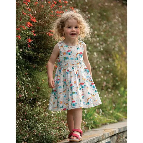 Frugi Frugi Sommerkleid Taj Mahal (Menna Party Dress) At the Taj – Produktbild 2 von 3