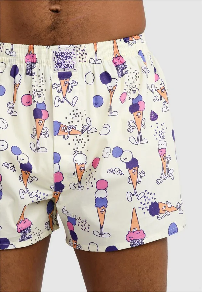 Lousy Livin Lousy Livin Boxershorts Blossom (3-St) mit buntem Allover-Print, Bunt, – Produktbild 4 von 5