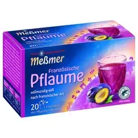 Meßmer Meßmer Französische Pflaume, Früchtetee, Teebeutel im Kuvert, 2. Entnahmefach/displaytauglich, 45g – Produktbild 2 von 2