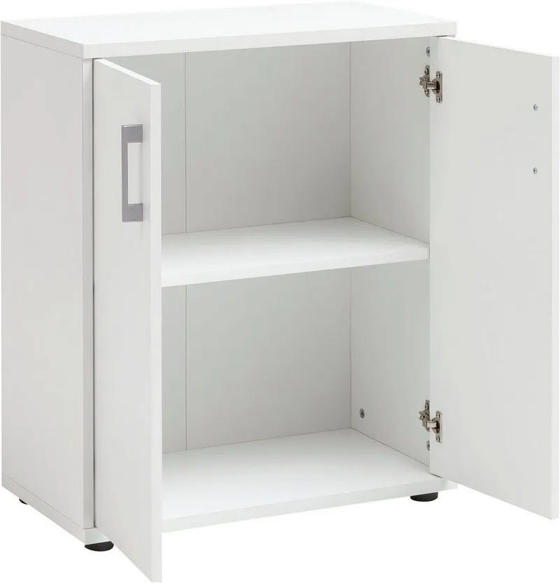 Schildmeyer Aktenschrank Serie 200, Aktenschrank, Made in Germany, B: 65 cm Solide Verarbeitung - Dieses Produkt ist in Deutschland gefertigt, Weiß, – Produktbild 1 von 5