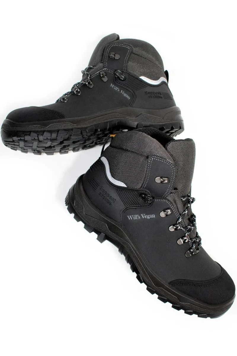 Will's Vegan Store Will's Vegan Store Herren vegan Sicherheitsschuhe S3 Src Wvsport Schwarz, Schwarz, – Produktbild 1 von 2
