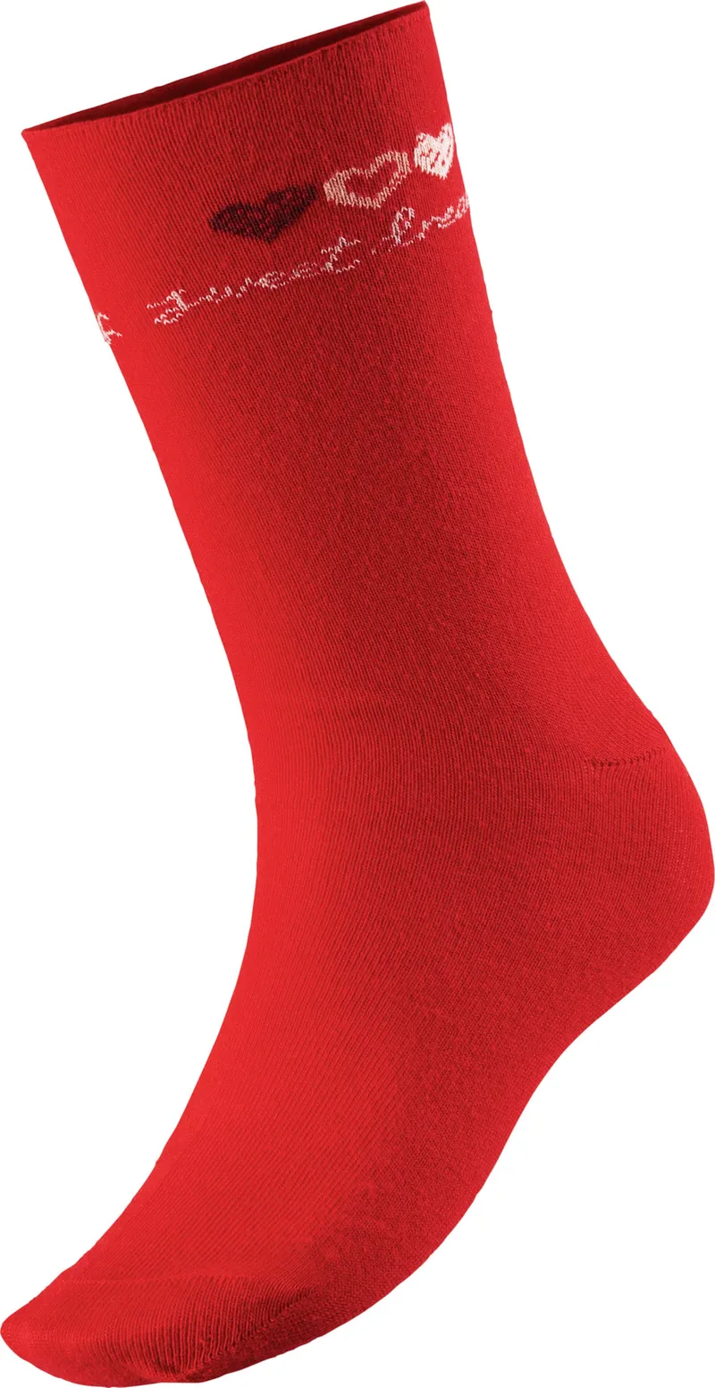 wäschepur Damen-Socken rot, Rot, – Produktbild 3 von 3