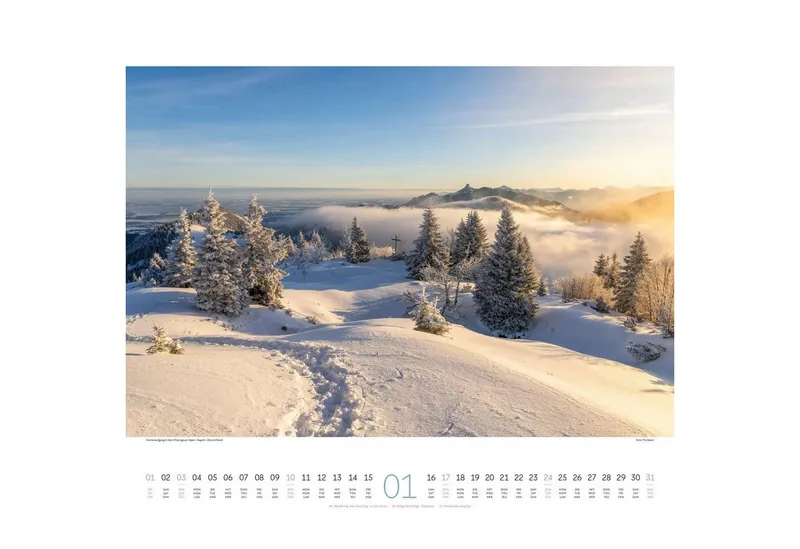 Ackermann Wandkalender Wege Kalender 2027 – Produktbild 2 von 5