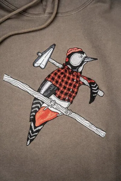 LAKOR LAKOR Woodpecker Hoodie (Morel) – Produktbild 2 von 2