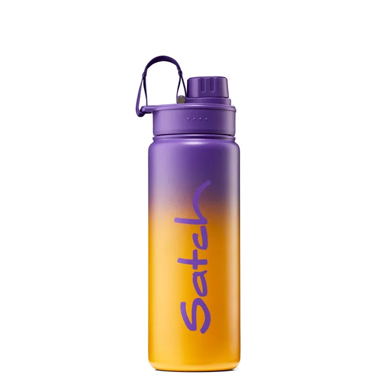Satch satch Schulzubehör Edelstahl-Trinkflasche 500ml Purple Graffiti, Lilac, – Produktbild 1 von 1