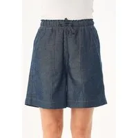 ORGANICATION ORGANICATION Denim-Shorts aus Bio-Baumwolle und TENCEL Lyocell mit Hanf, Blau(save blue), – Produktbild 1 von 1