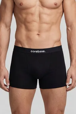 COREBASE COREBASE Herren Boxershorts Trunks – 3er Pack aus Bio-Baumwolle – Produktbild 1 von 1