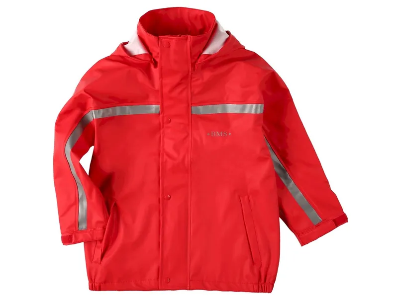BMS BMS Kinder Buddeljacke und Regenjacke Räuberwald SoftSkin rot Gr.104, Rot, – Produktbild 1 von 2