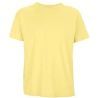 Sol's Sol's Herren Oversize T-Shirt Rundhals Bio - Baumwolle Loose Fit, Gelb (light), – Produktbild 4 von 4