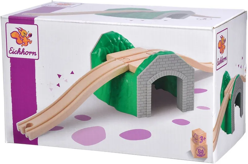 eichhorn eichhorn Spielzeugeisenbahn-Tunnel, Bunt|grau|grün, – Produktbild 5 von 5
