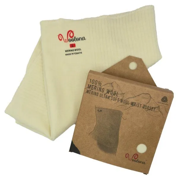 Woolona Woolona Nierenwärmer aus 100% Merinowolle – Produktbild 1 von 3