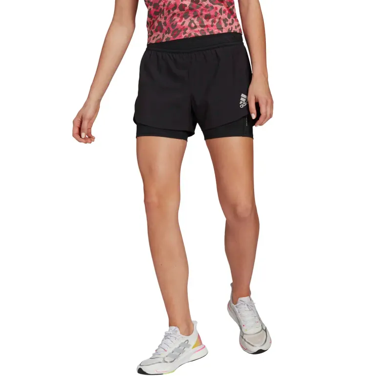Adidas 2in1 Laufshorts für Damen adidas, Schwarz, – Produktbild 1 von 1