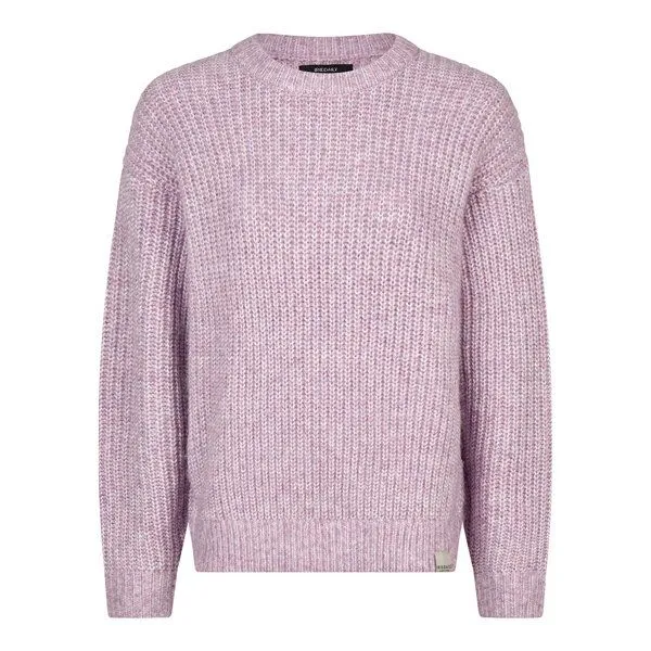 Iriedaily Iriedaily Hairiette Knit, Lila melange (rosa), – Produktbild 1 von 4