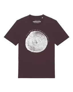 watapparel watapparel T-Shirt Unisex Baumscheibe – Produktbild 1 von 1
