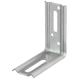 Alberts ALBERTS Verstellwinkel, 90°, geprägt, mit Langloch, sendzimirverzinkt,TxHxB 70x70x30 mm – Produktbild 1 von 1