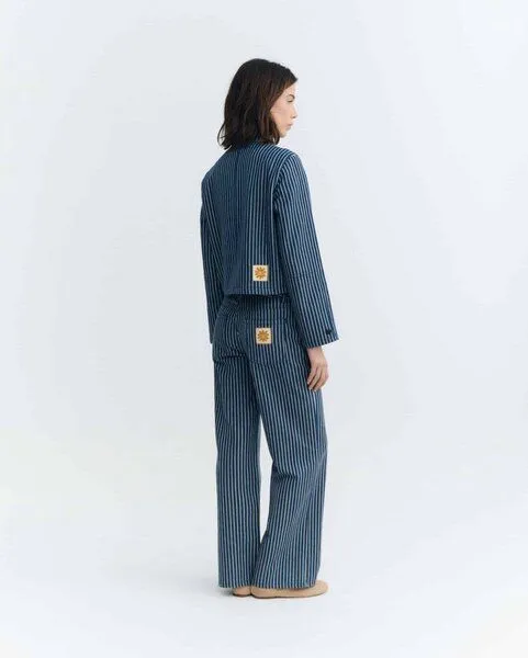 thinking mu thinking mu Railway Stripes Astrid Jacket – Produktbild 2 von 3