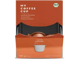 MY COFFEE CUP Bio-Kaffeekapseln "Caffé Caramel" 100 Stk. – Produktbild 1 von 1