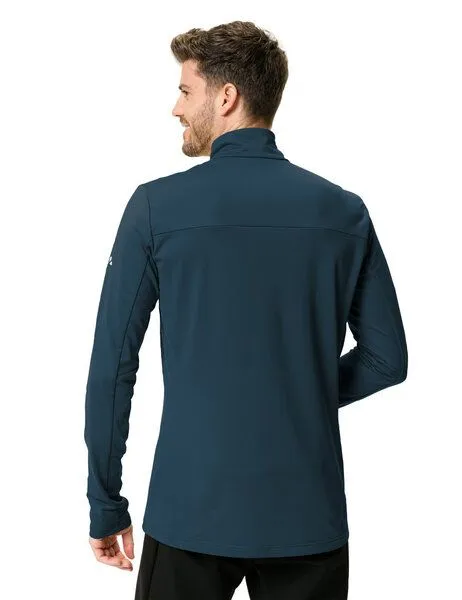 Vaude VAUDE Pullover Men's Livigno Halfzip II, Dark sea, – Produktbild 6 von 7