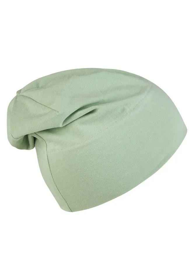 Sterntaler Sterntaler Beanie OCS Beanie uni (1-St) Kindermütze aus Singlejersey unifarben, Blau|grün, – Produktbild 2 von 5