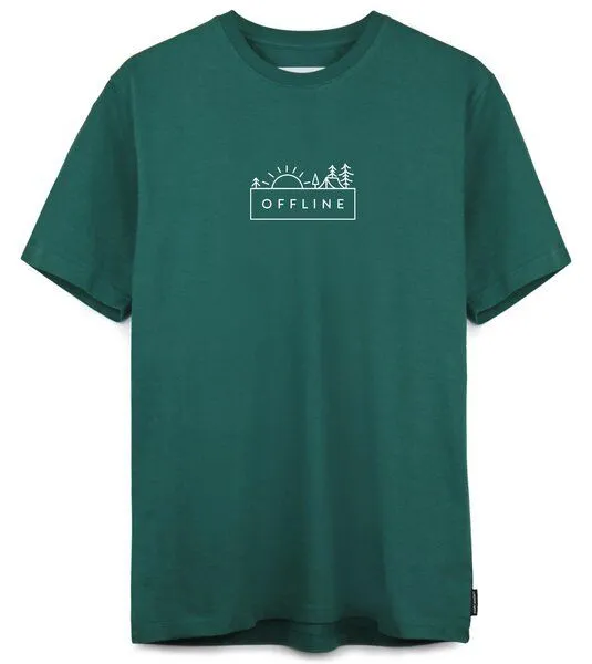 Gary Mash GARY MASH Shirt Offline aus Biobaumwolle, Grün, – Produktbild 2 von 4