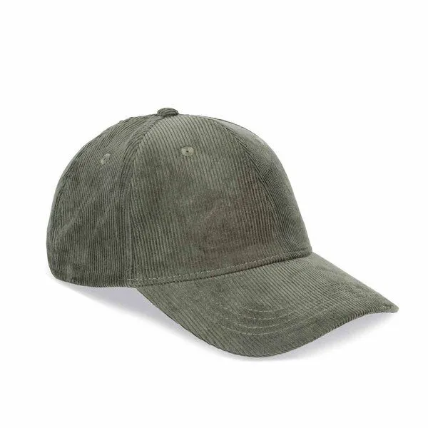 YTWOO YTWOO Kordkappe aus Bio-Baumwolle mit 6 Panels, Organic khaki, – Produktbild 2 von 4