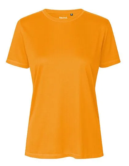 Neutral Neutral Damen-Sport-T-Shirt aus recyceltem Polyester, okay orange, Gr. S – Produktbild 2 von 4