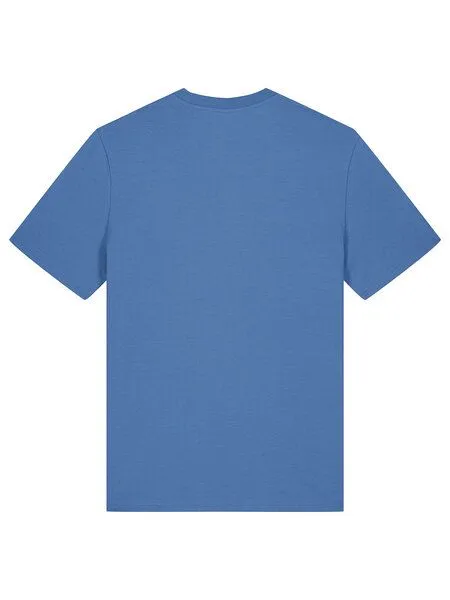 watapparel watapparel T-Shirt Unisex Geometric Landscape 2, Bright blue, – Produktbild 4 von 4