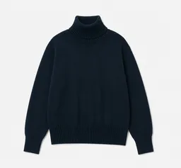 SUITE13LAB SUITE13LAB Damen vegan Pullover Luso Dunkelblau – Produktbild 1 von 1